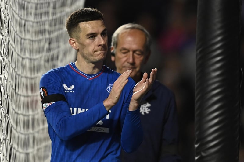 DOUBT - Lawrence came off during the Gers Europa League match against Real Betis with a calf issue and hasn’t been back in action since. Back in full training now but won’t be involved from the start if he does make it. 