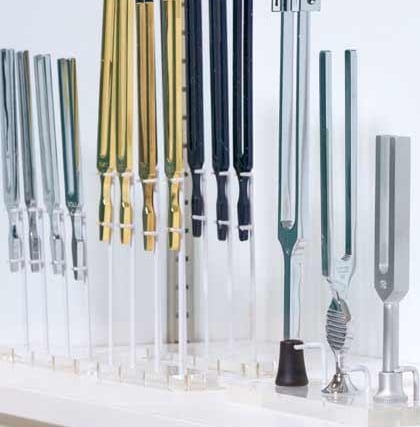 Tuning forks have been made in Sheffield since 1841. They have a variety of functions, ranging from tuning pianos, to calibrating speed cameras. Tuning forks can also help doctors determine hearing capability and track changes in diabetic neuropathy.