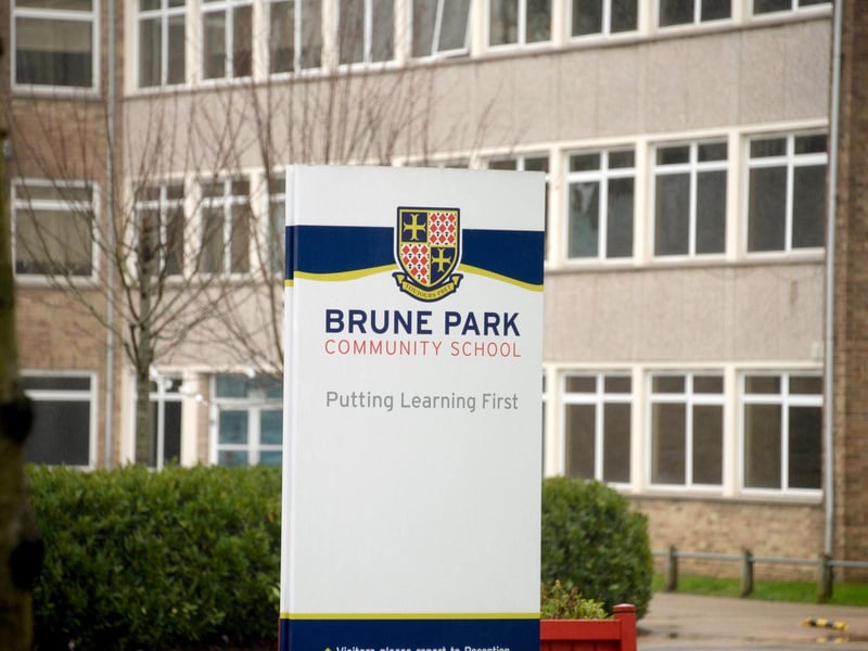 Brune Park Community School in Gosport was previously awarded a score of 16/40 on The Telegraph's GCSE league table, making it a 'well below average' school for GCSE results.