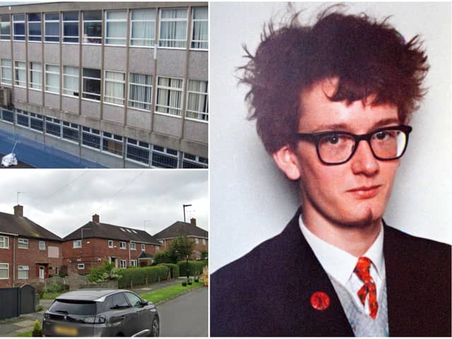 Pulp frontman Jarvis Cocker as a schoolboy, and some of the sites in Sheffield which played an instrumental role during his early years
