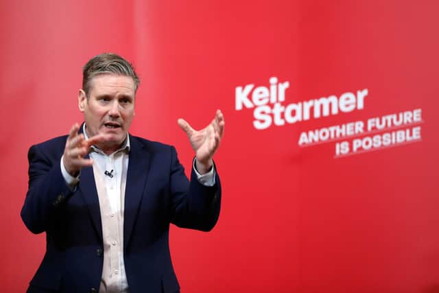 Sir Keir Starmer was backed by Unison and USDAW Unions for the Labour Leadership. (Photo by Hollie Adams/Getty Images)