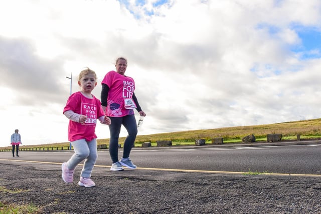 The Hartlepool Race for life 2021 on Sunday morning, October 3.