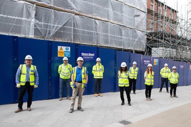 Sheffield’s Heart of the City, one of the country’s largest urban regeneration projects, employs 80 apprentices and former unemployed people new figures show.