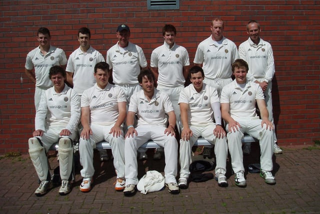 Alnwick Cricket Team in 2012.