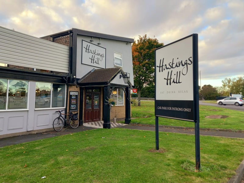 Hastings Hill on Chester Road offers a free children's meal when purchased with an adult meal where there is the child icon.