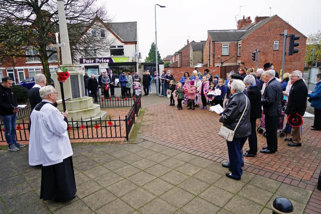 New Cross memorial service earlier today