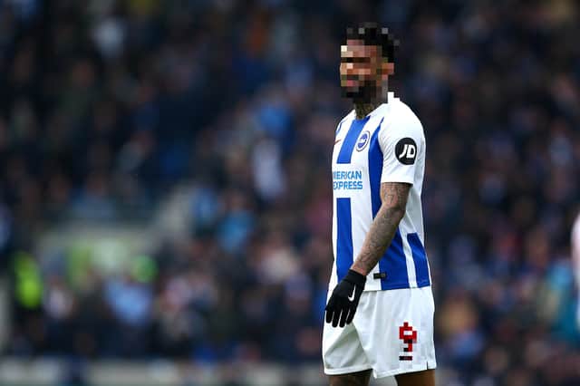 BRIGHTON, ENGLAND - APRIL 13: Jurgen Locadia of Brighton during the Premier League match between Brighton & Hove Albion and AFC Bournemouth at American Express Community Stadium on April 13, 2019 in Brighton, United Kingdom. (Photo by Charlie Crowhurst/Getty Images)