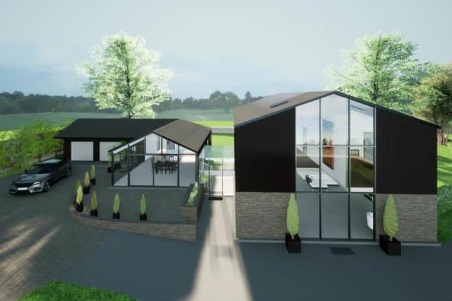 The former stable block and tractor store will be "completely refurbished" to provide "a beautifully unique home".