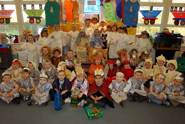 Back to 2008 at Whitburn Primary School and the cast of the Nativity were having a great time. Can you spot someone you know?