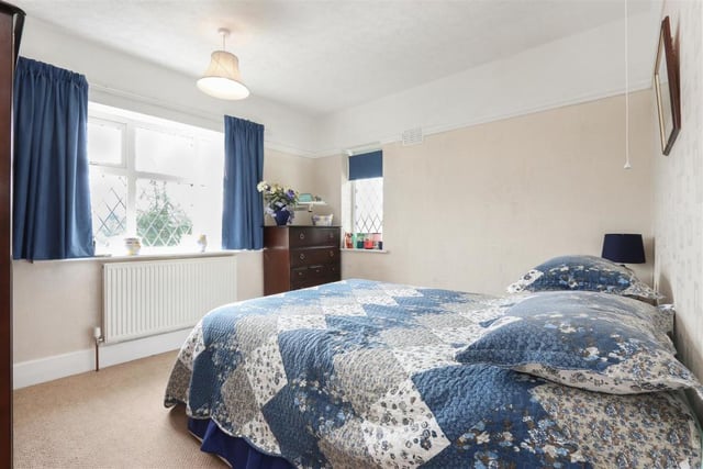 This room has ample space to accommodate a double bed.