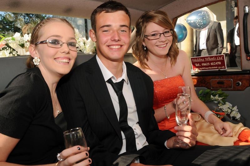 Did you arrive at your prom in style like these Brunts leavers in 2011?