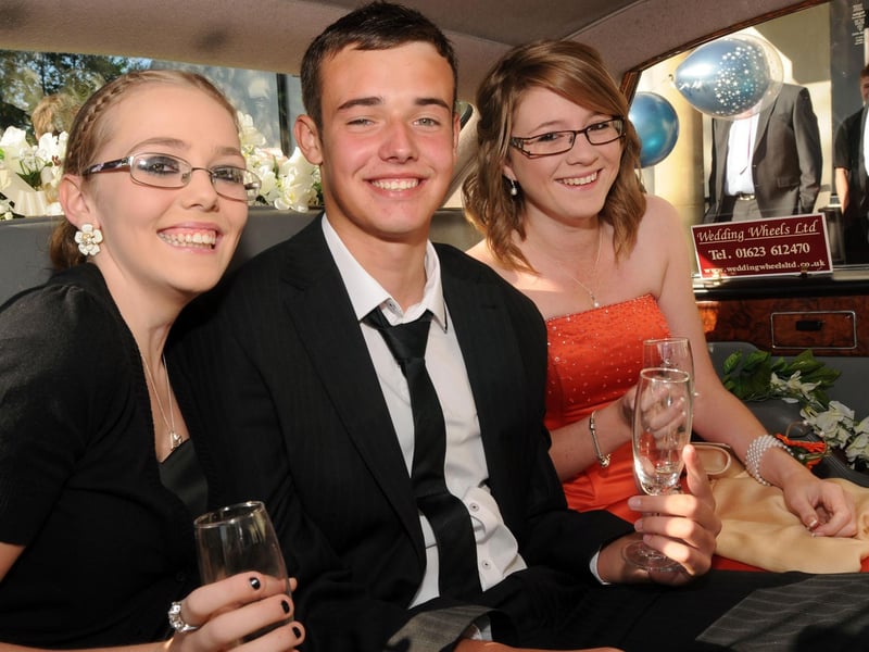 Did you arrive at your prom in style like these Brunts leavers in 2011?
