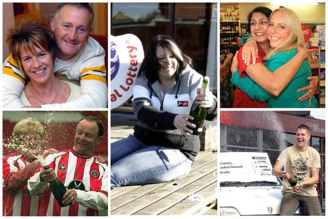 There have been a number of big Lottery wins in South Yorkshire over the years