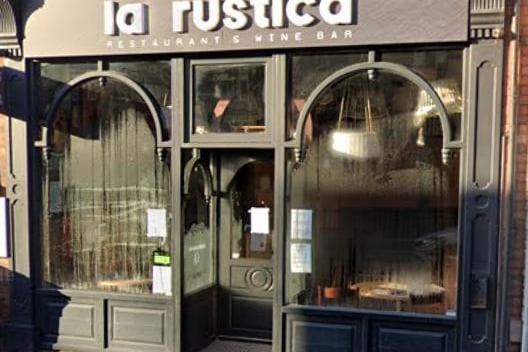 La Rustica, 5 Nether Hall Road, DN1 2PH. Rating: 4.6/5 (based on 451 Google Reviews). "Really tasty food. Polite and professional staff."