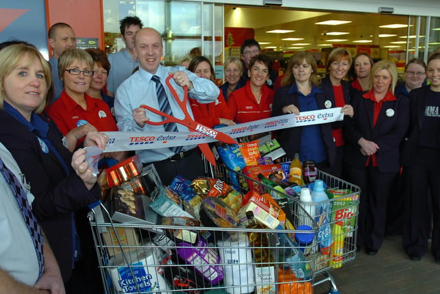 Twelve years have passed since the opening of the new Tesco store on Burn Road in Hartlepool. Are you in the picture?
