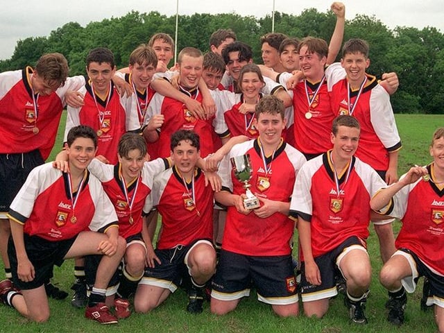 Mainline Schools Rugby League winners are All Saints RC School, June 1998