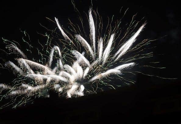Fireworks are frequently being set off illegally after 11pm as part of noisy wedding celebrations in Sheffield, says one fed-up resident (file pic from AFP via Getty Images)