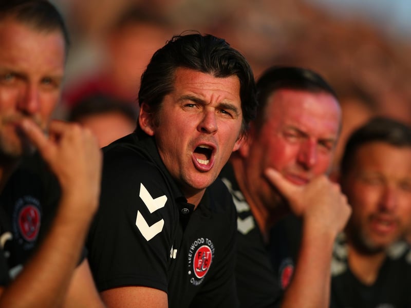 Fleetwood, 61 points (decided by points-per-game) 