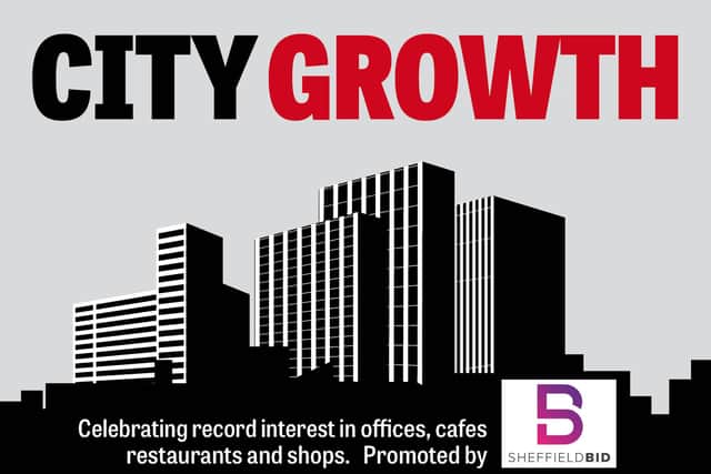Celebrating interest in offices, cafés, restaurants and shops. Promoted by Sheffield BID