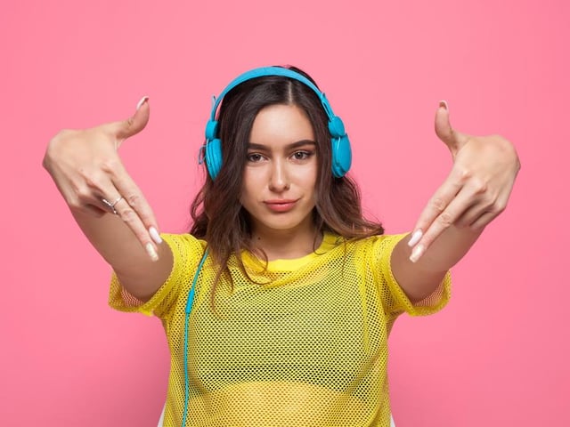 Also bissom, bizzem, bizzum. A term of contempt applied jocularly to a woman or young girl. "Girl with a bit of an attitude. I use it as a term of endearment, for a friend with confidence who is not afraid to stand up for herself."
