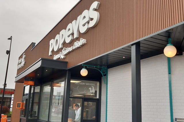 In a couple of weeks time, Popeyes at Parkgate Shopping Park will be available to order from through Deliveroo.