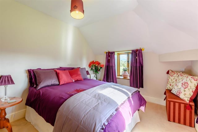 Bedroom number five is extremely comfortable, enjoying a dine dual aspect.