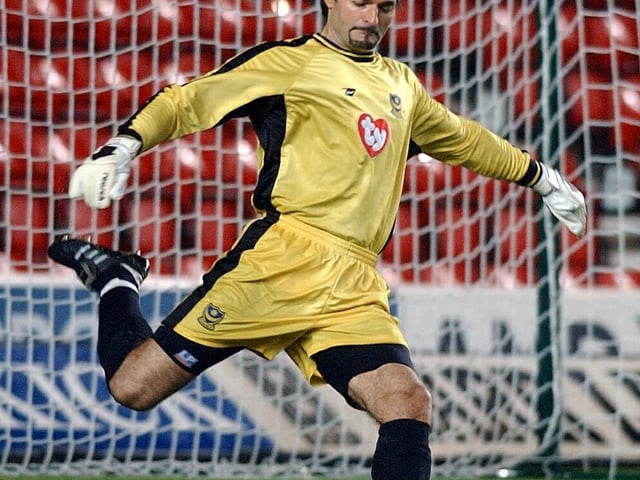 Newcastle fans claimed him as a Geordie but made four Pompey appearances in 2003-04