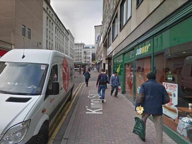 The joint third-highest number of reports of drug offences in Sheffield in January 2023 were made in connection with incidents that took place on or near King St, Sheffield city centre, with 2