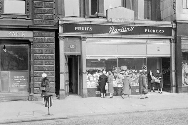 Founded in 1929, Rankins of Edinburgh was a family-owned grocers and florists with shops all over the city. It was family run until it was sold to Glass Glover in 1985.