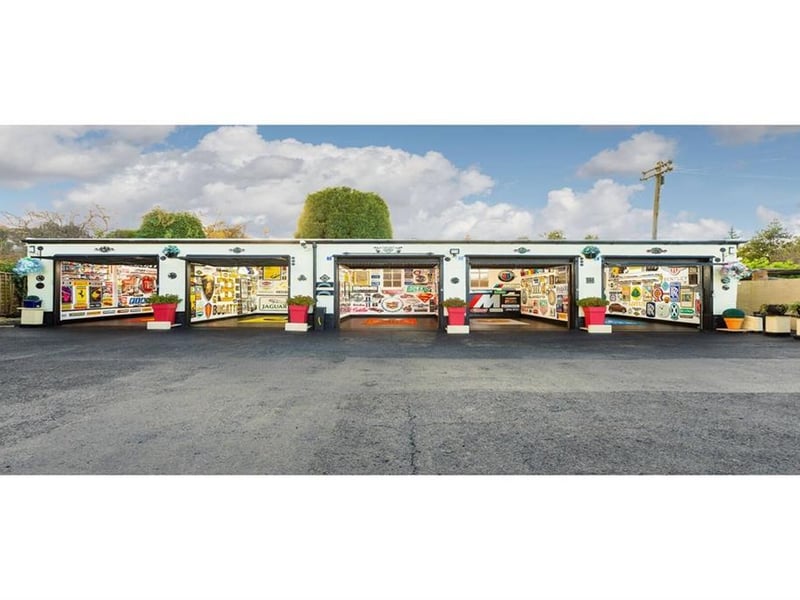 Property company ESPC, which is currently advertising the garages, says offers for the plot are currently over £499,000.