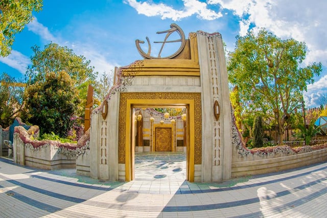 A view of Ancient Sanctum in Avengers Campus. Picture: Christian Thompson/Disneyland Resort via Getty Images