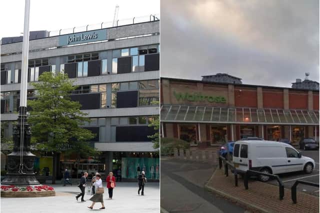 Sheffield's John Lewis and Waitrose stores could be at risk.