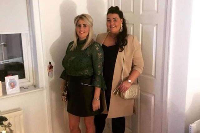 Kelly Cummings says of her sisters: "They both work at Sunderland Care And Support they are both going out every other day to work putting  their lives at risk. They are both worth the weight in gold, they really are, I'm so proud of them"