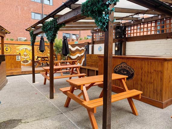 The Washington on Fitzwilliam Street is the place to go when you don't want to go home - and in summer its patio is the perfect place to enjoy a drink or two.