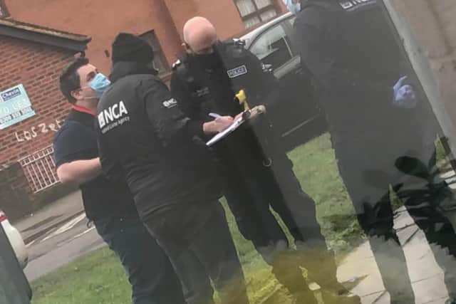 South Yorkshire Police and the National Crime Agency have raided homes across Sheffield and Rotherham today