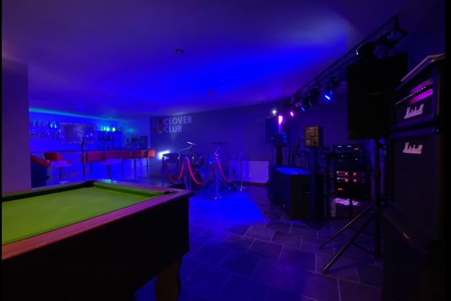 Ken Mack, from Inverness, has built a spot for drinks that has a distinct dive-bar bar feel to it, perfect for live music and a few games of pool.