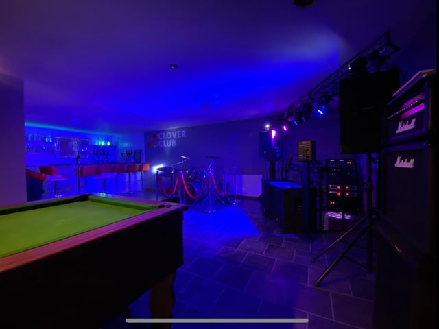 Ken Mack, from Inverness, has built a spot for drinks that has a distinct dive-bar bar feel to it, perfect for live music and a few games of pool.