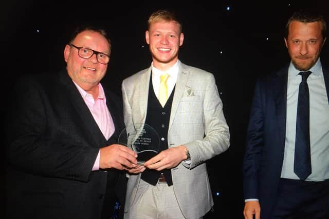 Aaron Ramsdale was named Sheffield United's player of the year at The Star Football Awards (Dean Atkins)