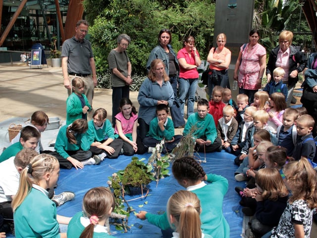 Children from Meynell Primary School in Parsons Cross showed off their environmental skills to launch Forest School week in 2007.