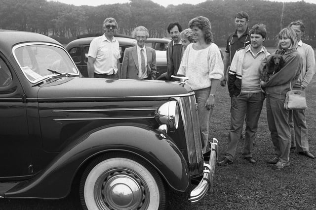 A classic car show in South Shields in 1987. Can you spot anyone you know?
