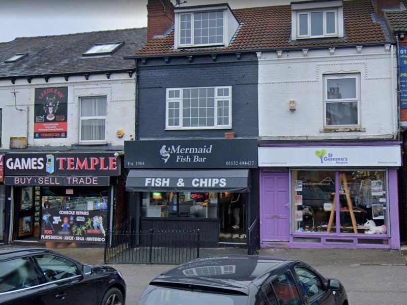 Mermaid Fish Bar on Harehills Lane has a 4.3* rating from 28 reviews. A Tripadvisor reviewer said: “A great fish and chip experience. One of the best around and very friendly service. Try to go every time I'm in Leeds”.