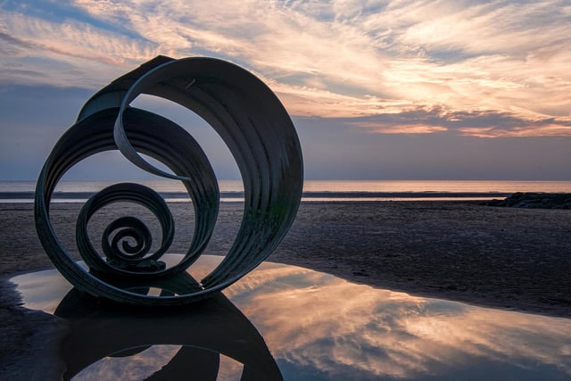 Photo of Mary’s Shell, Cleveleys Beach sent in by John Hare