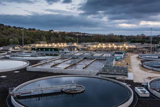Blackburn Meadows Waste Water Treatment Works as the site looks today. Picture: Yorkshire Water.