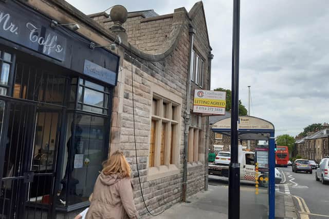 The former RBS building at Broomhill looks set to become a restaurant