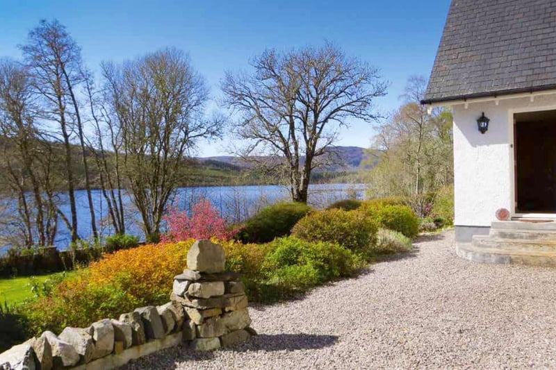 Loch Achilty, in the Highlands, is known as one of the best wild swimming spots in Scotland and you can't stay much closer than at the lovely Lochview Guesthouse.