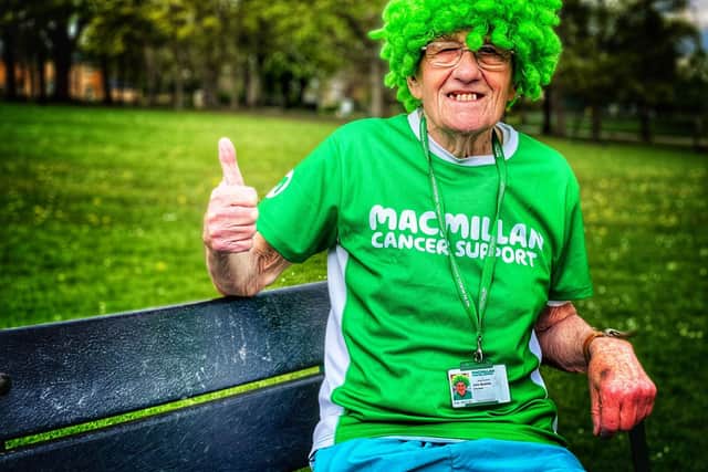 John Burkhill, from Sheffield, wants to raise £1 million for Macmillan Cancer Support