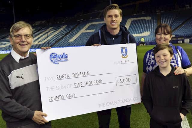 Lifelong Sheffield Wednesday supporter Roger Davison won £5,000 in 2018. (via swfc.co.uk)
