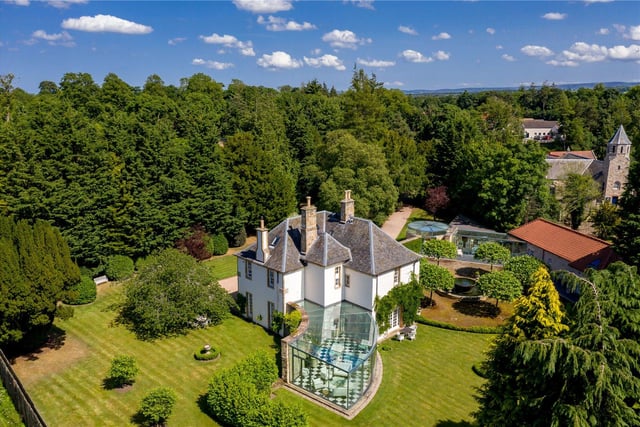 Exquisite, period house with stunning modern additions backed by the grounds of Winton Castle. Offers over £1,600,000.