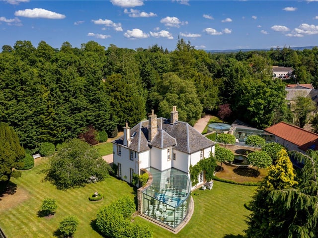 Exquisite, period house with stunning modern additions backed by the grounds of Winton Castle. Offers over £1,600,000.