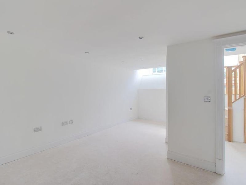 Here is the second bedroom in the Berry Hill Hall apartment. It is an excellent, long size.